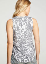 Load image into Gallery viewer, cheetahprint glitter acdc tank
