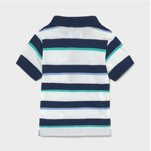Load image into Gallery viewer, boys short sleeve stripe polo
