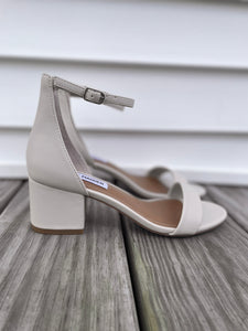 block low heel 2 strap sandal