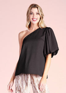 one bubble sleeve top