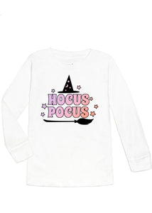 girls hocus pocus long sleeve tee