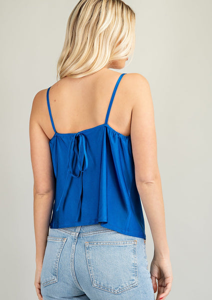 cowl knit cami top