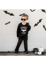 Load image into Gallery viewer, Kids spooky cute sweatshirt
