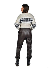 Load image into Gallery viewer, vegan leather jogger s500
