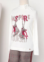 Load image into Gallery viewer, girls inspire tee
