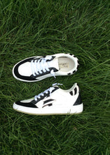Load image into Gallery viewer, zebra star laceup sneaker
