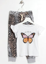 Load image into Gallery viewer, ruffle sleeve butterfly tee-girls
