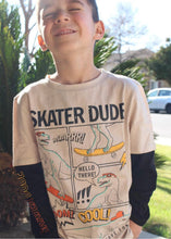 Load image into Gallery viewer, boys 2fer tee - skater dude
