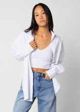Load image into Gallery viewer, poplin oversized shirt
