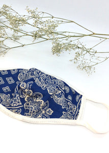 mask-navy print