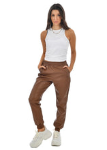 Load image into Gallery viewer, vegan leather jogger s500
