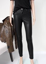 Load image into Gallery viewer, faux leather jean
