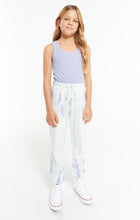 Load image into Gallery viewer, girls aqua tie dye jogger

