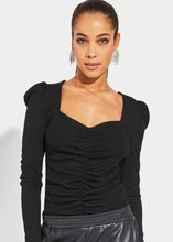 Load image into Gallery viewer, rib sweeheart neckline top
