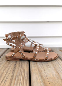 studded gladiator sandal