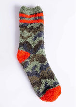 Load image into Gallery viewer, cozy socks - camo
