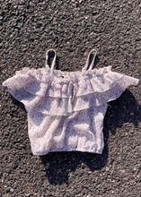 Load image into Gallery viewer, girls tiered floral bubble cami
