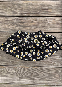 girls sunflower ruffle skirt