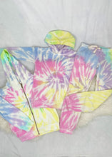 Load image into Gallery viewer, tween sunshine tie dye crop jogger
