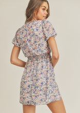 Load image into Gallery viewer, smock waist floral dress

