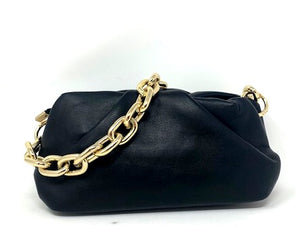 chain handle pouch bag