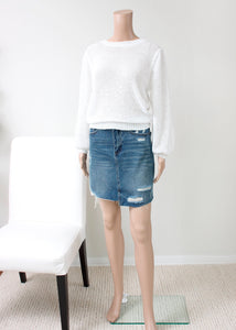 loose knit spring sweater