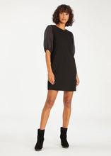 Load image into Gallery viewer, womens black knit dress
