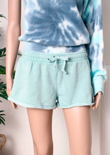 Load image into Gallery viewer, cuff fleece burnout shorts
