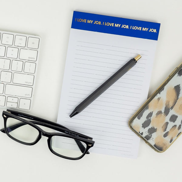 notepad - love job