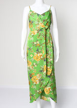 Load image into Gallery viewer, floral tulip hem maxi dress
