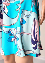 Load image into Gallery viewer, off shoulder print dress
