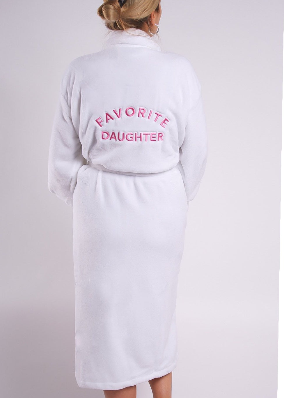 women's white favorite daughter robe