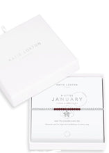 Load image into Gallery viewer, birthstone bracelet - jan
