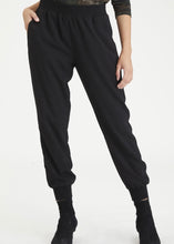 Load image into Gallery viewer, womens black jogging pants
