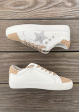 Load image into Gallery viewer, suede toe laceup star sneaker
