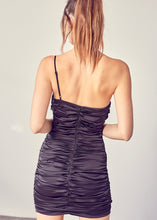 Load image into Gallery viewer, ruched one shoulder bodycon dress
