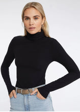 Load image into Gallery viewer, rib essential turtleneck top
