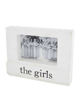 Load image into Gallery viewer, 4x6 the girls block frame

