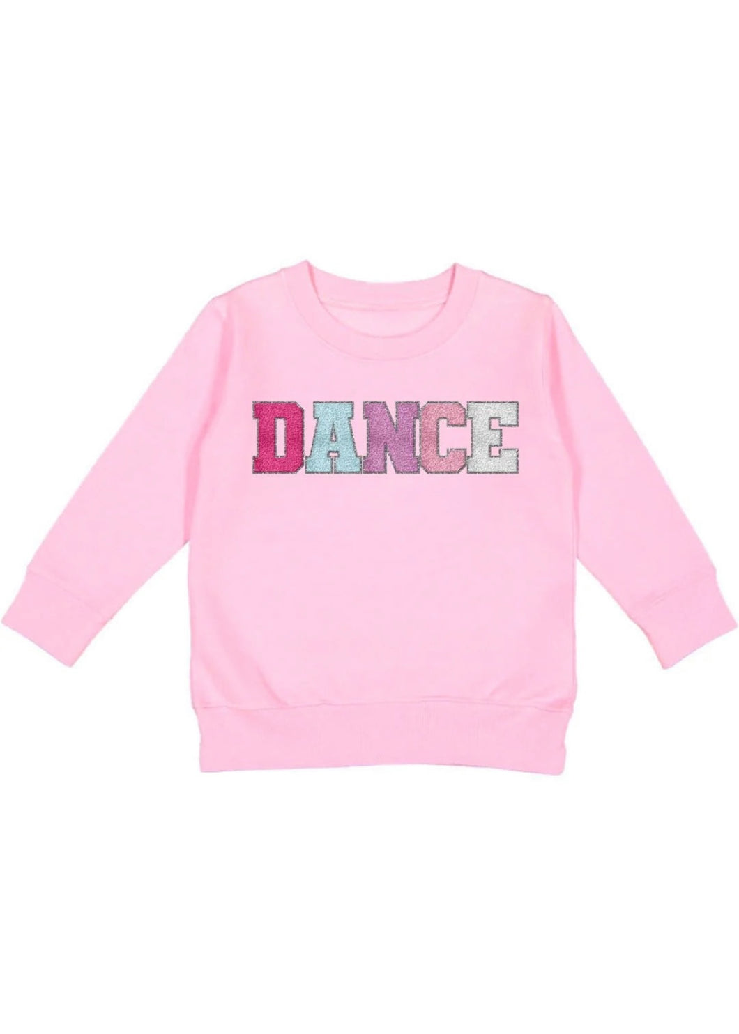 girls dance patch sweatshirt