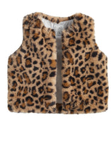 Load image into Gallery viewer, girls leo fur vest
