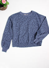 Load image into Gallery viewer, leopard sweatshirt - tween girls
