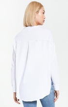 Load image into Gallery viewer, v neck french terry weekender top
