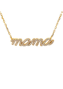 necklace mama pave