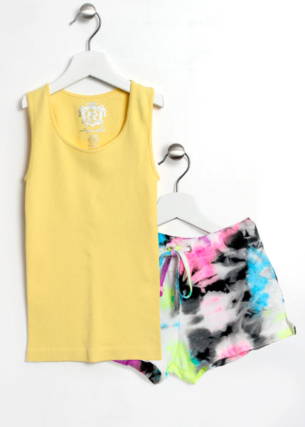 rib lycra tank-girls