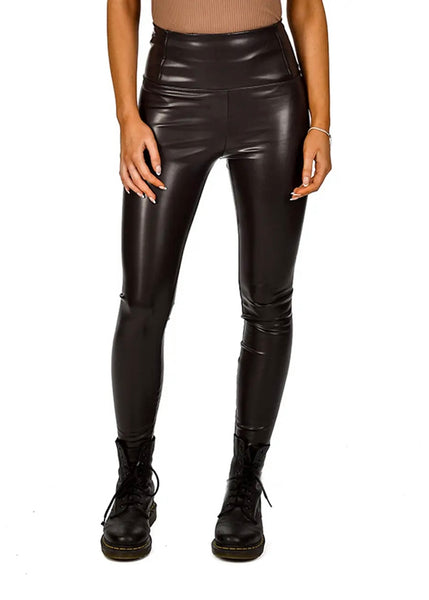 vegan leather legging s583