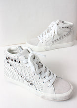 Load image into Gallery viewer, high top sneaker with studs
