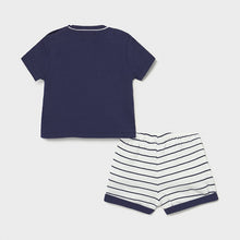 Load image into Gallery viewer, baby nautical 2 piece short set
