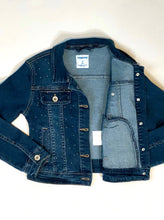 Load image into Gallery viewer, girls studded jean jacket
