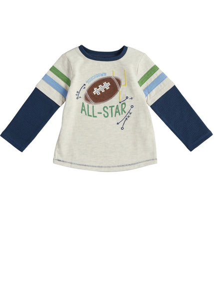 boys football tee