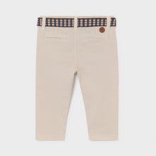 Load image into Gallery viewer, Baby boys pique chino &amp; belt

